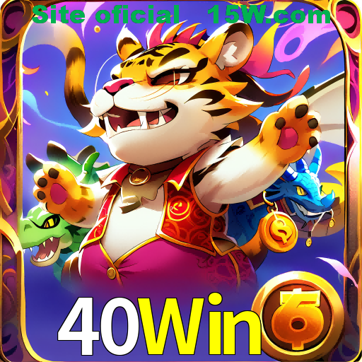 Imagem promocional da 40Win mostrando a plataforma e suas vantagens